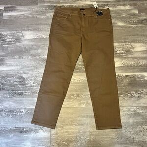 Men’s Express Slim Hyper Flex Brown Jeans 36x30